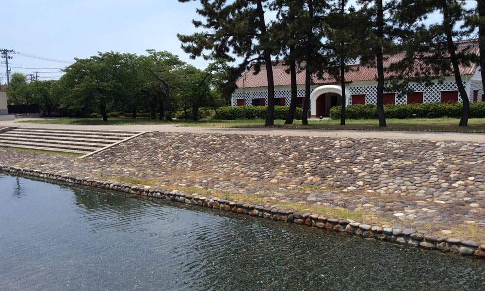 開港当時の荷揚げ場